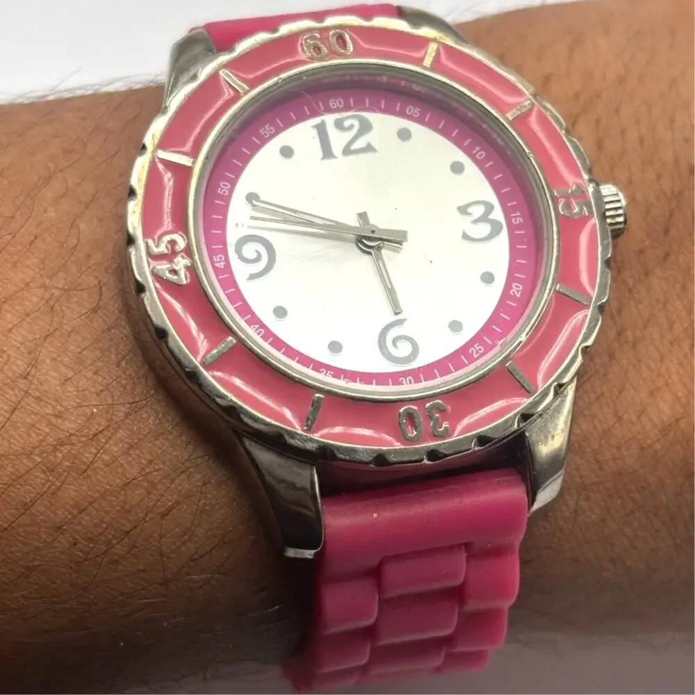 Pink Retro Men's Watch